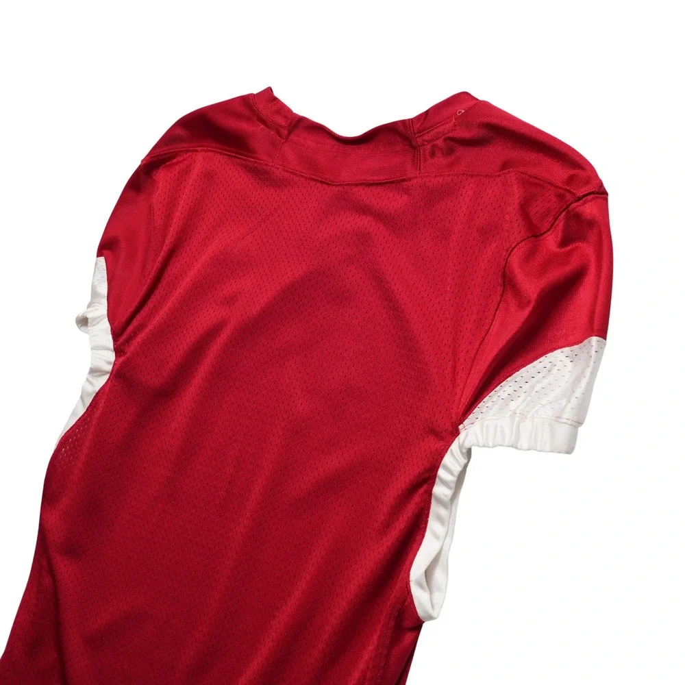 Adidas Football Practice Jersey Mens S‎ Red White H63668 Mesh Training